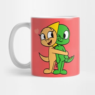 Dino Hugs Mug